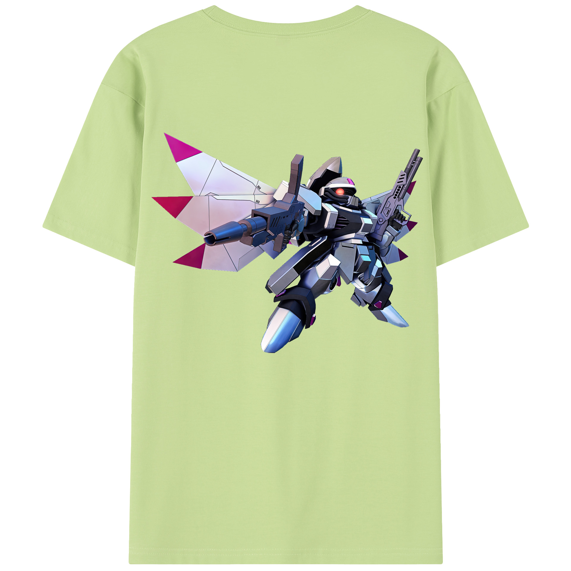 （画像用） 機動戦士ガンダム Mobile Suit Gundam 綿100％半袖Tシャツ（背面プリント）